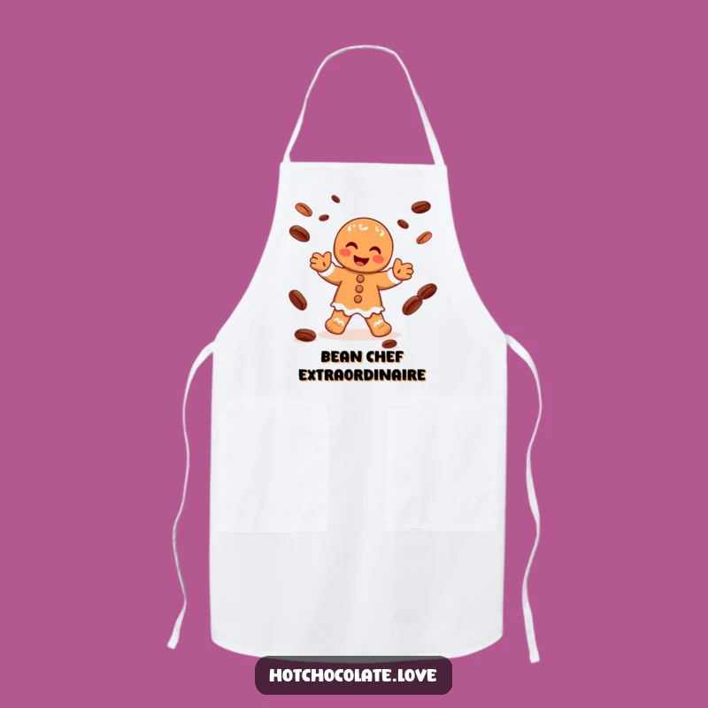 Funny Gingerbread Man Juggling Apron - Bake and Celebrate with Joy