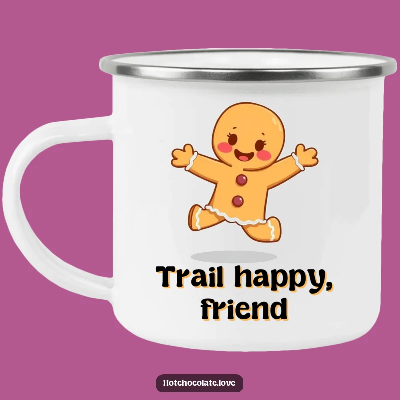 Funny Gingerbread Skipper Camping Mug: Durable Glee Character, Excellent Funny Gift