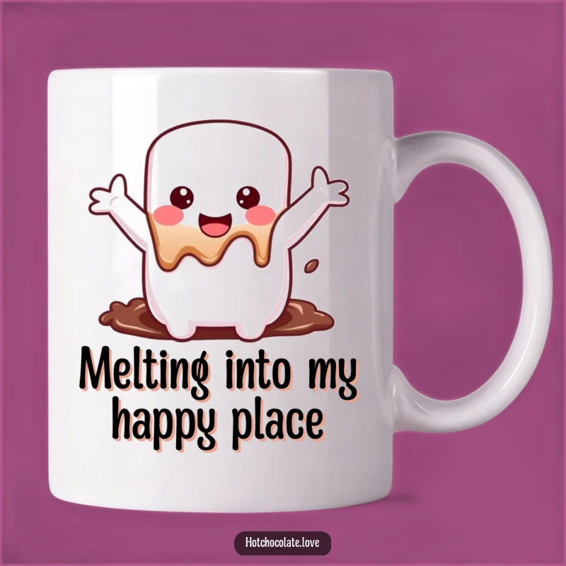 Funny Marshmallow Mug: A S'mores Lover's Dreamy Gift for Cozy Mornings
