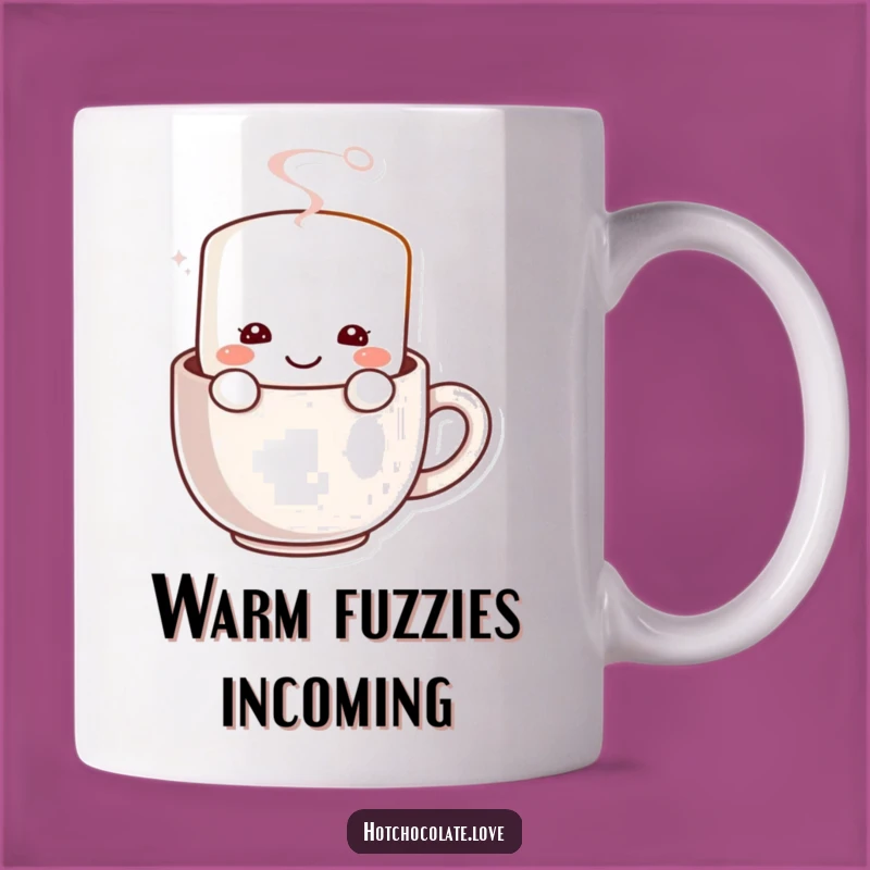 Funny Marshmallow Mug: Adorable & Hilarious Hot Drink Buddy Gift