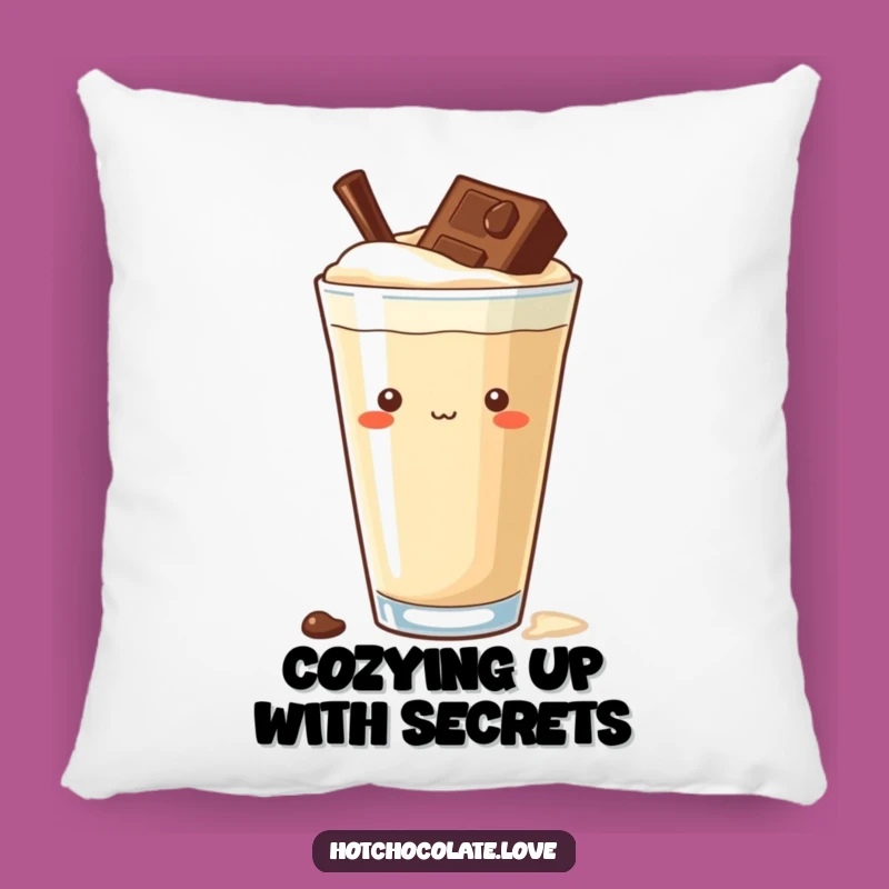 Funny Curious Chocolate Chip Pillow: Add Cozy Intrigue and Delicious Comfort