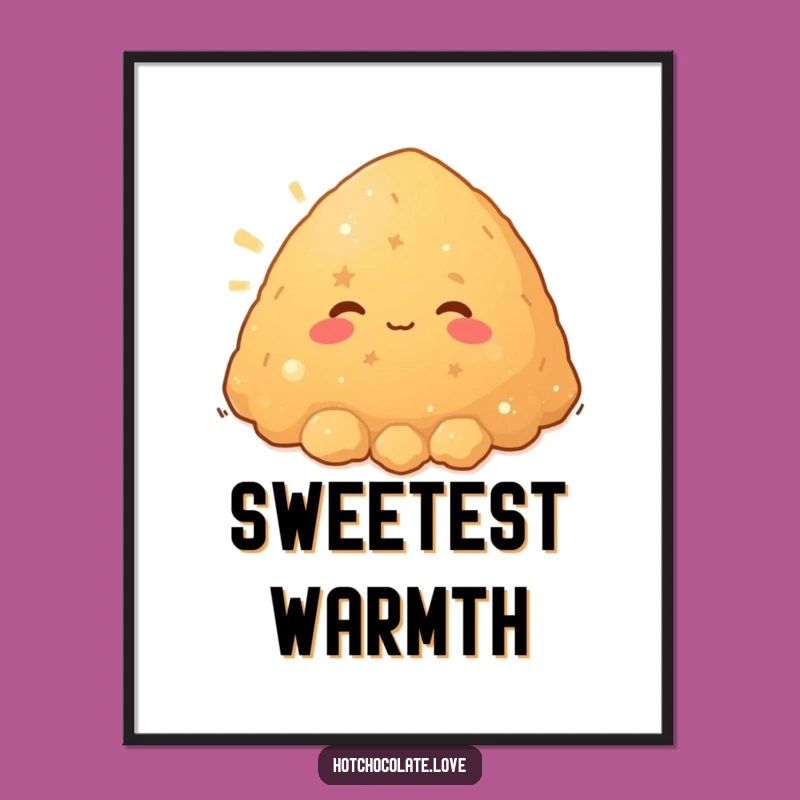 Funny Brown Sugar Warmth Digital Print: Instant Download Of Cozy Sweet Wall Art Gift