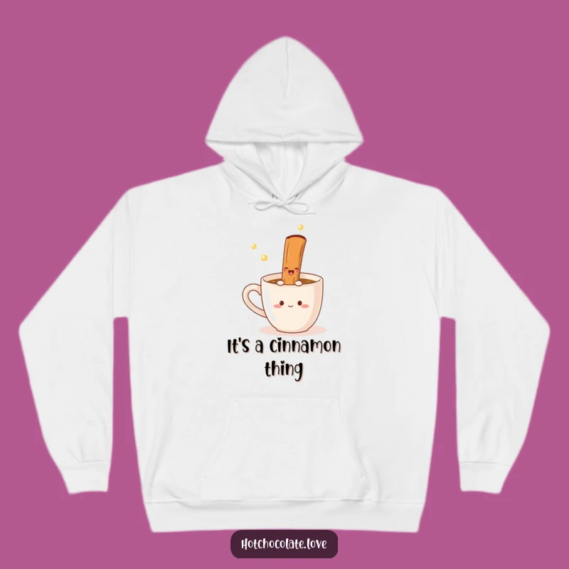 Cozy Funny Cinnamon Stick Hoodie: Wrap Yourself in Spiced Warmth and Humor