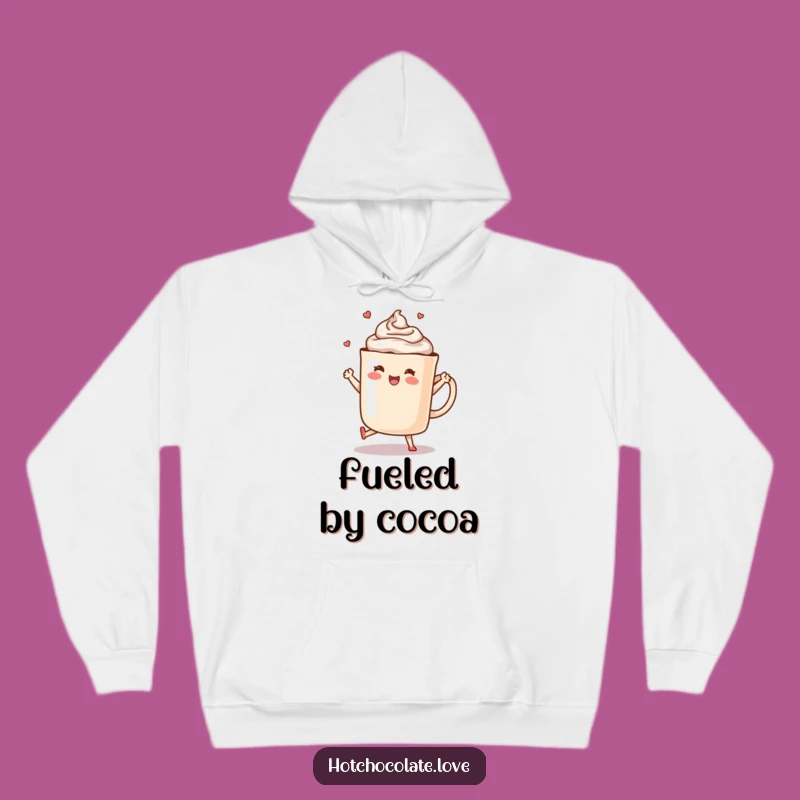 Funny Hot Chocolate Dance Hoodie - Cozy & Cheerful Gift for Warm Drink Fans