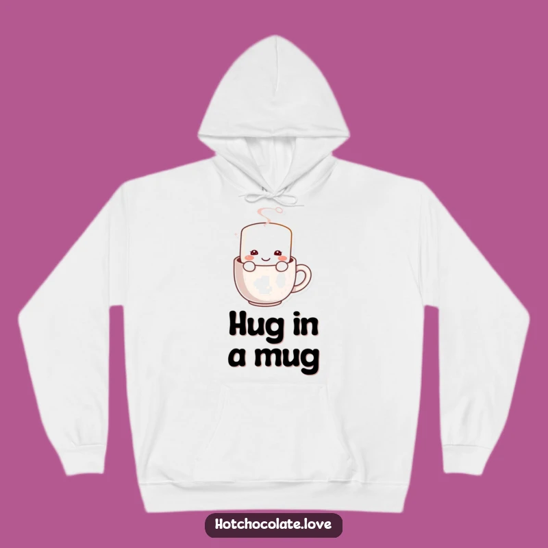 Funny Marshmallow Hoodie: Cozy and Hilarious Hot Beverage Companion