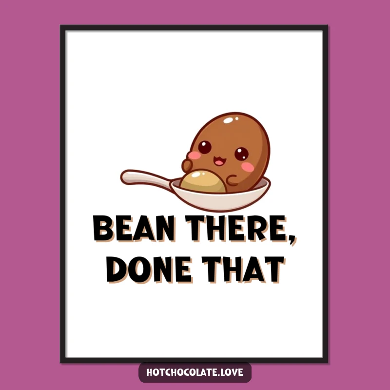 Free Printable Cocoa Bean Wall Art: Giggling Downloadable Decor for Happy Homes!