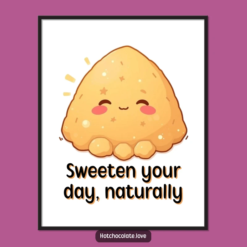 Funny Free Printable Wall Art: Warm Brown Sugar Humorous Downloadable Decor