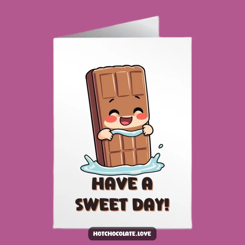 Free Printable Chocolate Birthday Card: Joyful Downloadable Gift for Sweet Wishes