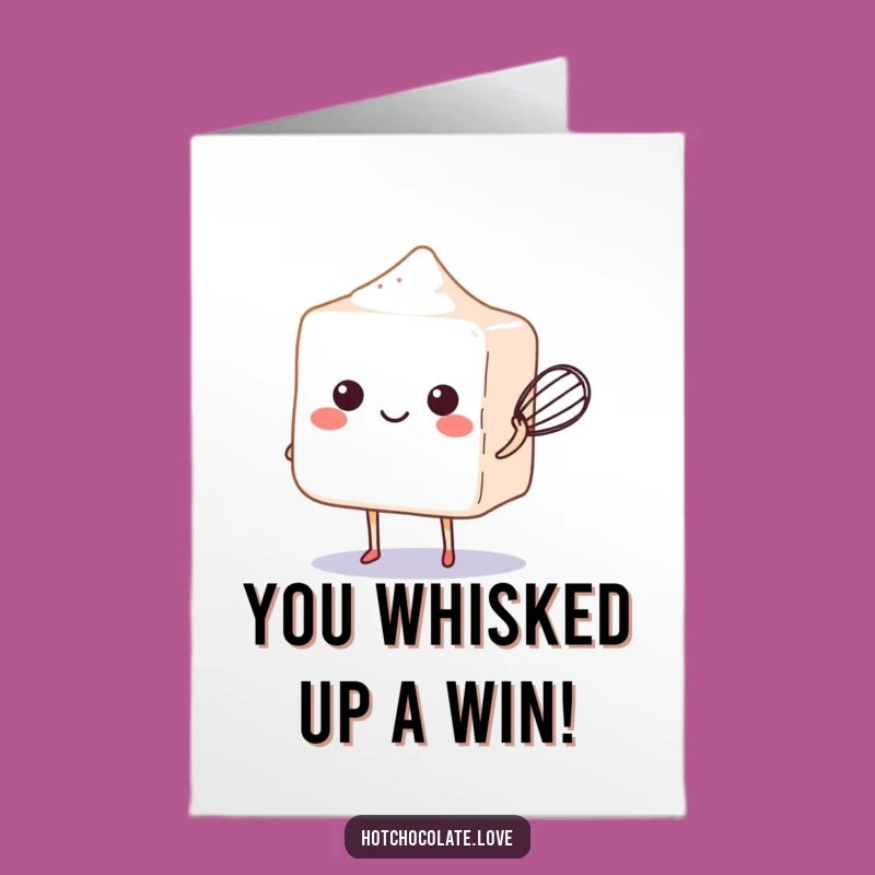 Free Printable Sugar Cube Congrats Card: Whisk-tastic Downloadable Gift for Your Success!