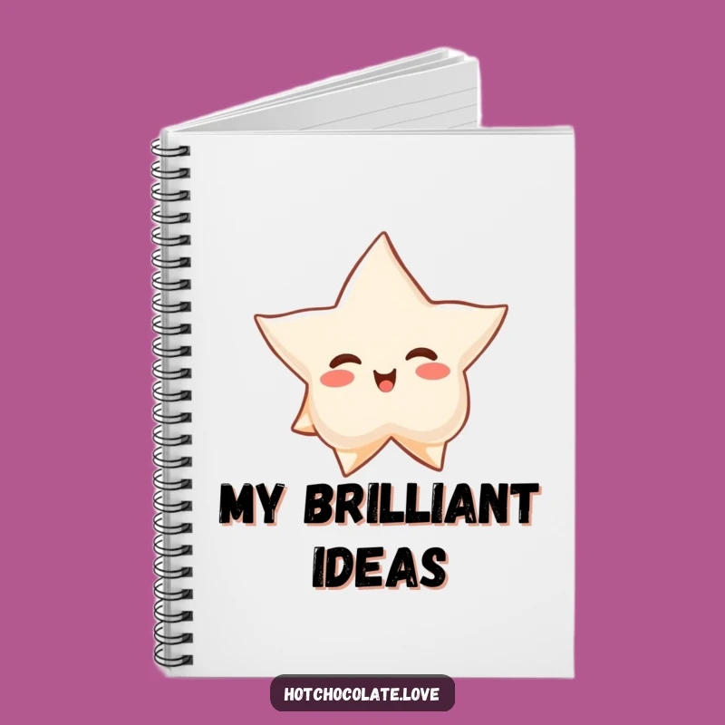 Funny Star Anise Notebook: Serene Journal for Calm Thoughts