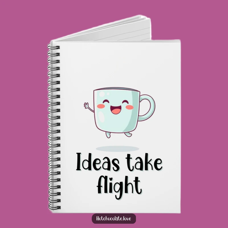 Funny Joyful Mug Notebook: Energetic Notes Gift, Perfect for Ideas