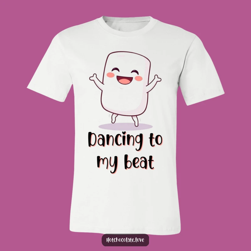 Funny Marshmallow Silly Dance T-Shirt - Comical Apparel for Fun Lovers!