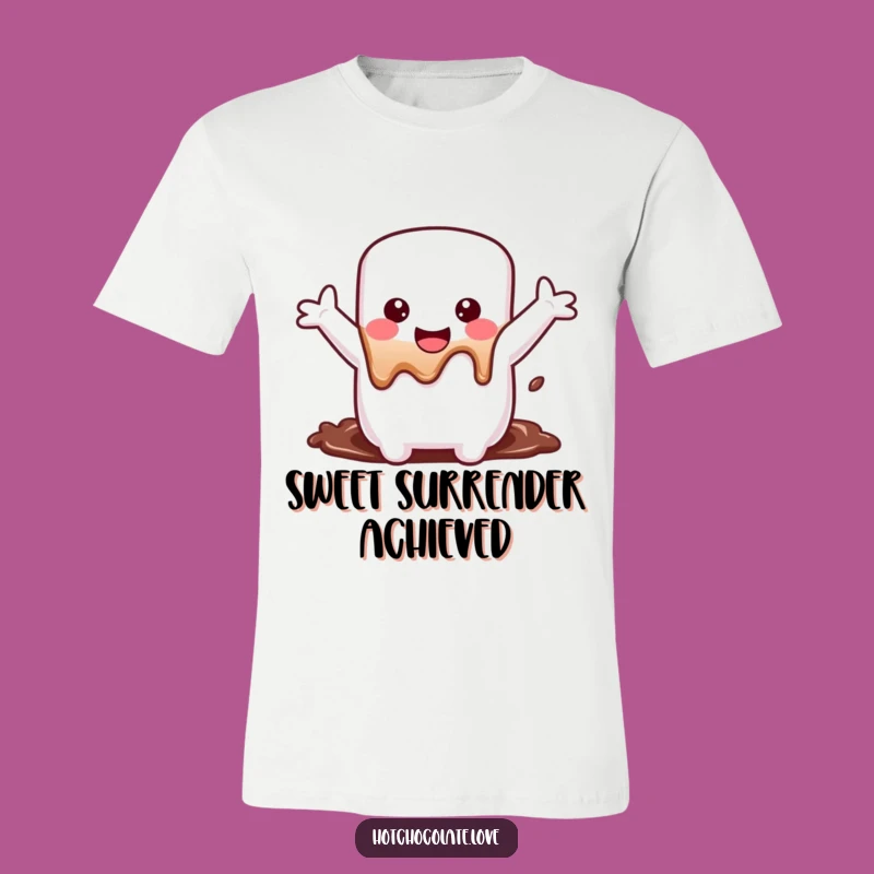 Funny Marshmallow T-Shirt: Wear Your Love for S'mores with Joyful Humor