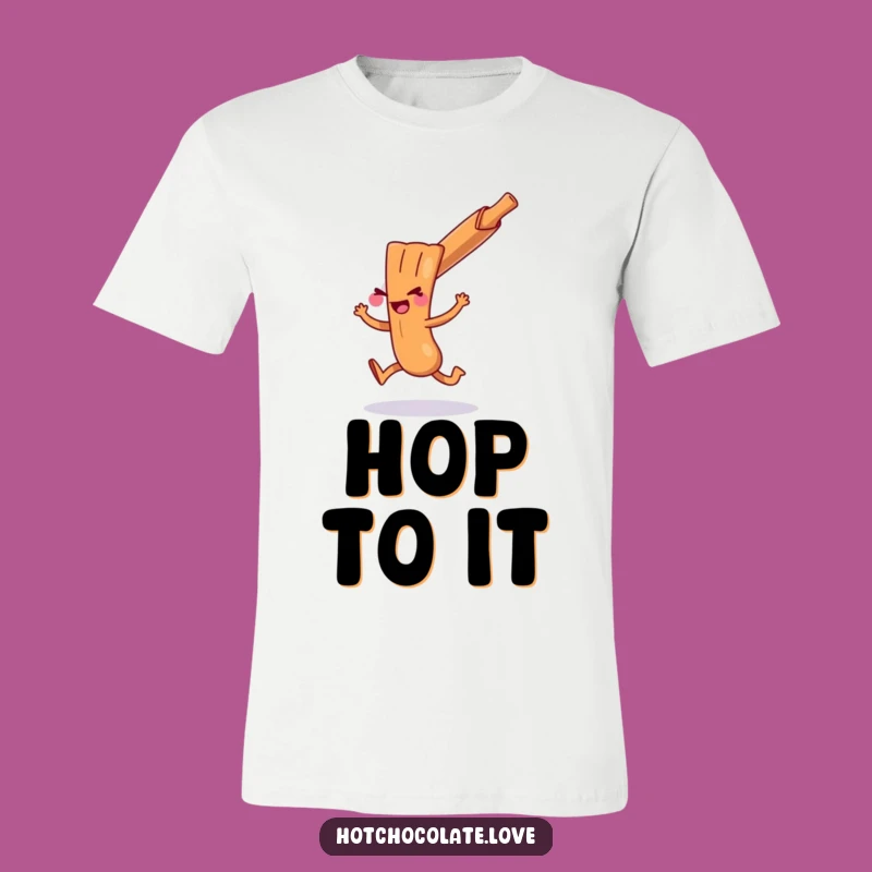 Funny Cinnamon Stick Hop T-Shirt: Playful Spice Apparel Makes a Great Gift