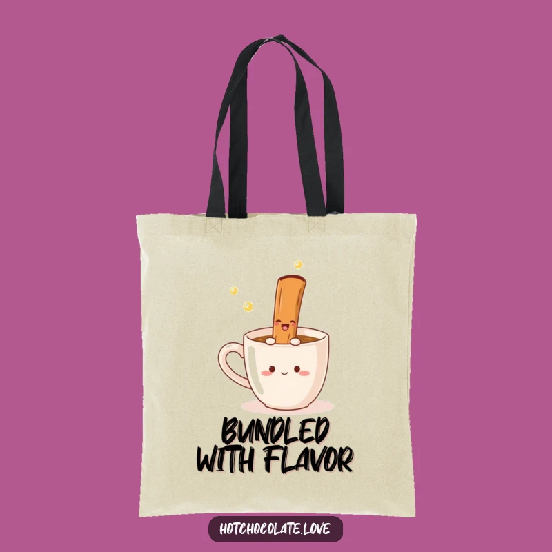 Funny Cinnamon Stick Tote Bag: Carry Your Essentials with Spiced Style