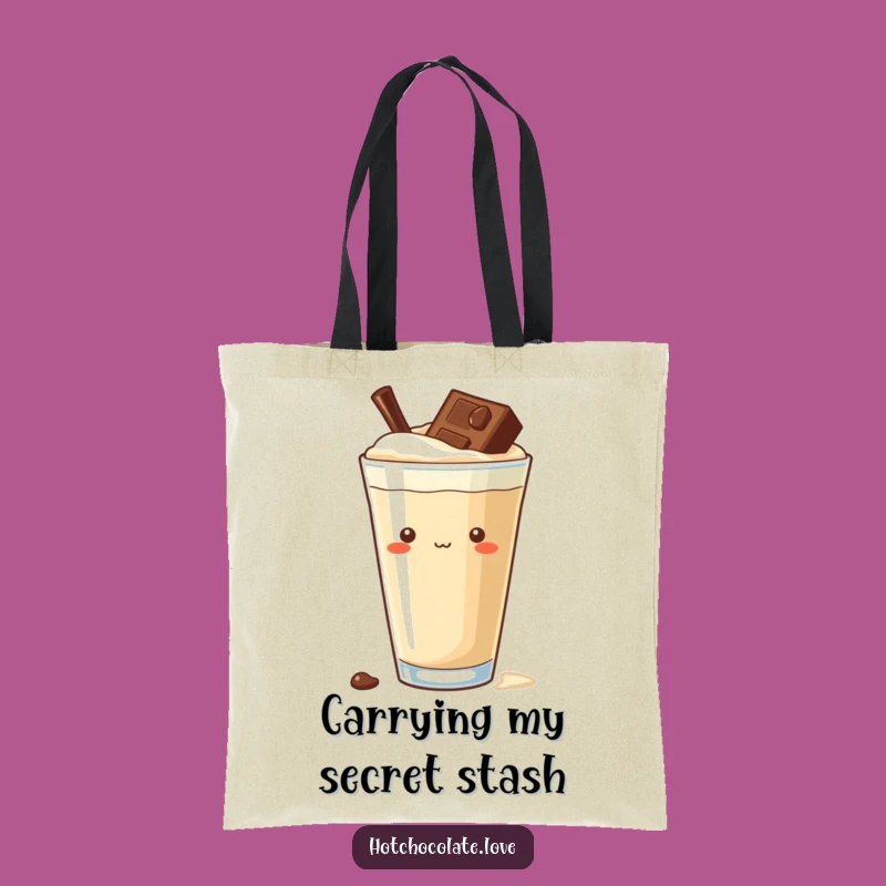 Funny Curious Chocolate Chip Tote Bag: Carry Your Curiosity with This Delicious Accessory